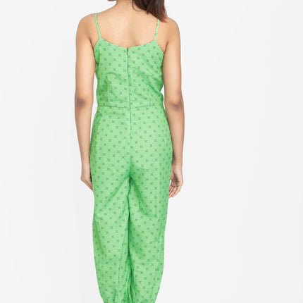 Mint Cross-Print Layered Co-Ord Set