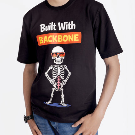 RReflekt – Unisex BACKBONE ENERGY Graphic Printed T-Shirt