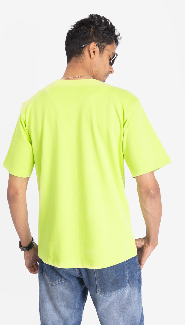 RReflekt - Unisex Anxiety Graphic Printed Oversized T-Shirt