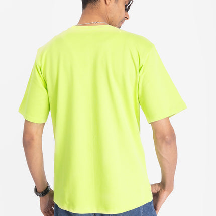 RReflekt - Unisex Anxiety Graphic Printed Oversized T-Shirt