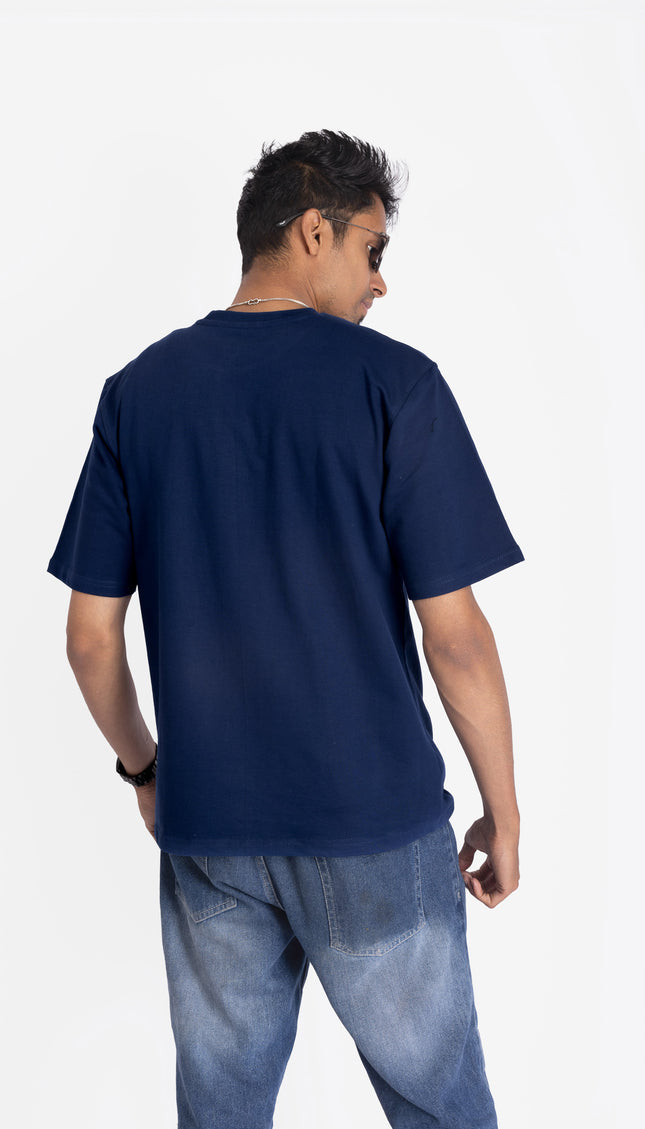 RReflekt - Unisex Overthinking Graphic Printed Oversized T-Shirt