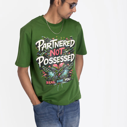 RReflekt - Unisex PARTNER Graphic Printed Oversized T-Shirt