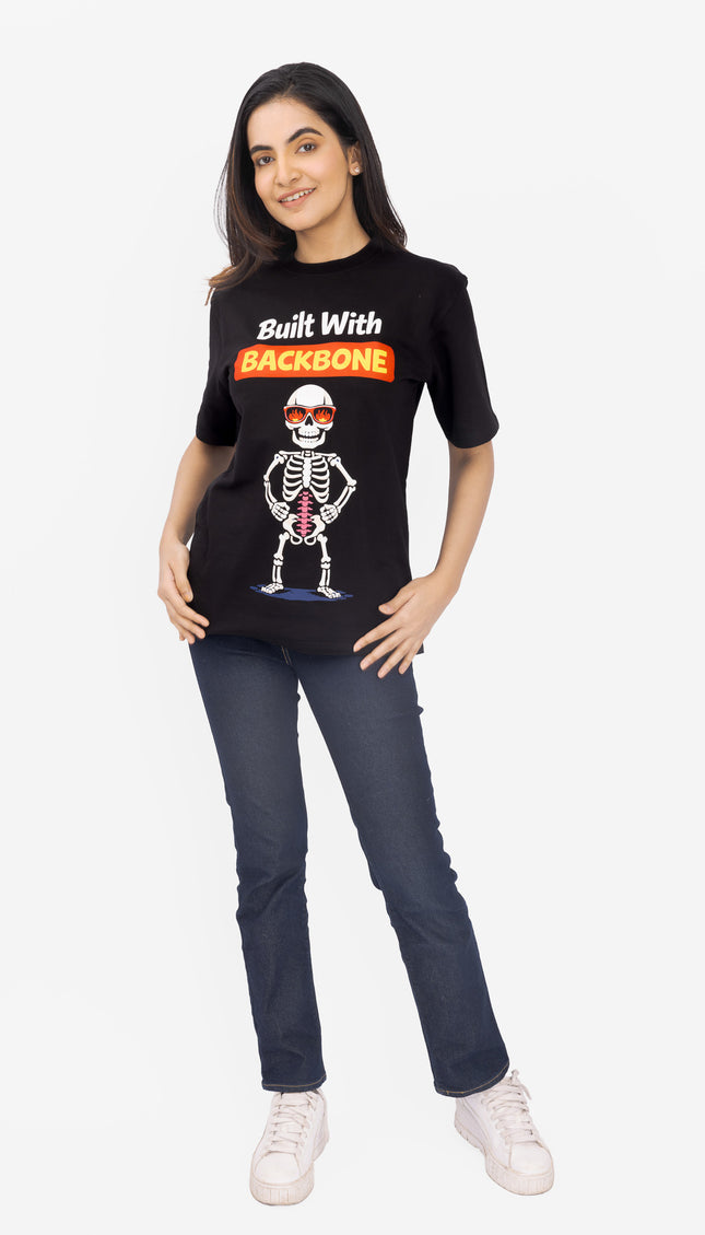RReflekt – Unisex BACKBONE ENERGY Graphic Printed T-Shirt
