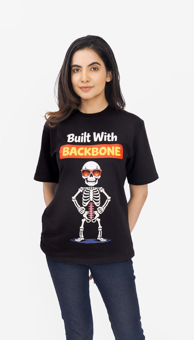 RReflekt – Unisex BACKBONE ENERGY Graphic Printed T-Shirt
