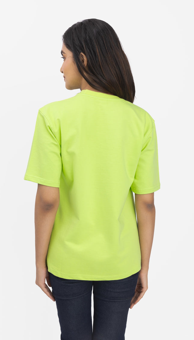 RReflekt - Unisex Anxiety Graphic Printed Oversized T-Shirt