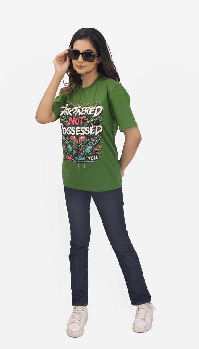 RReflekt - Unisex PARTNER Graphic Printed Oversized T-Shirt