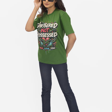RReflekt - Unisex PARTNER Graphic Printed Oversized T-Shirt