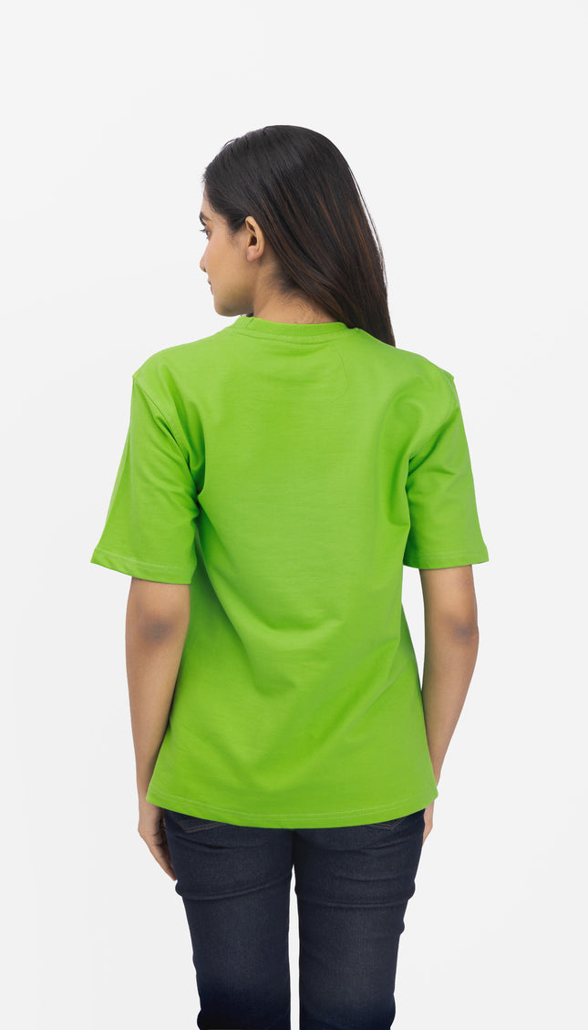 RReflekt - Unisex Expectation Graphic Printed Oversized T-Shirt