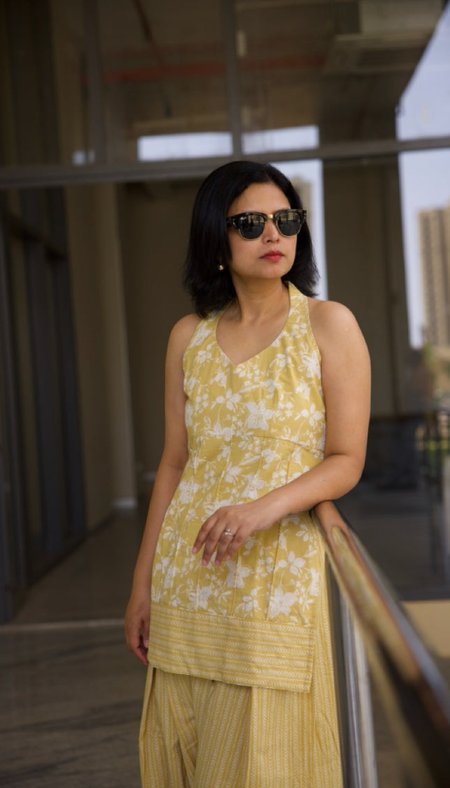 Sunveil Printed Kurta Set With Dupatta